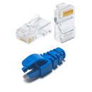 Разъем RJ-45 коннектор изолирующем колпачком rj45